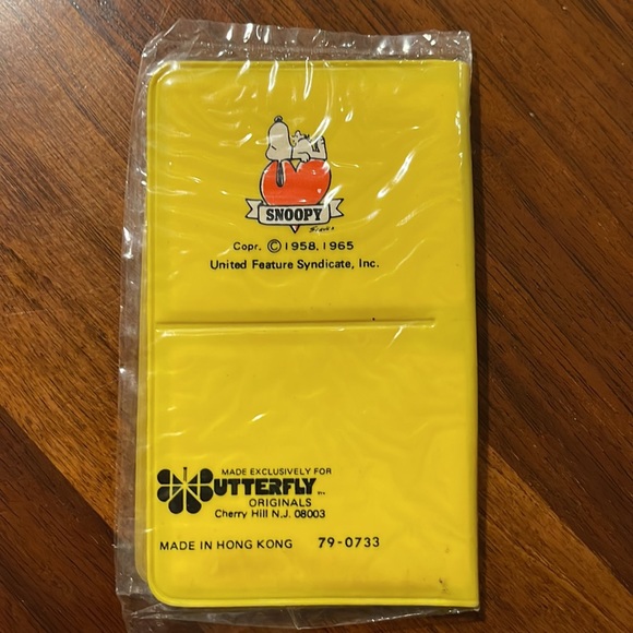 VINTAGE SNOOPY MINI WRITING PORTFOLIO - CUTE STATIONERY SET! - Picture 2 of 8